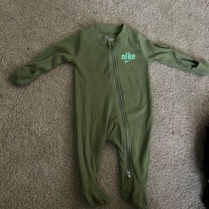 Nike Kids Green One Piece - 3 month
